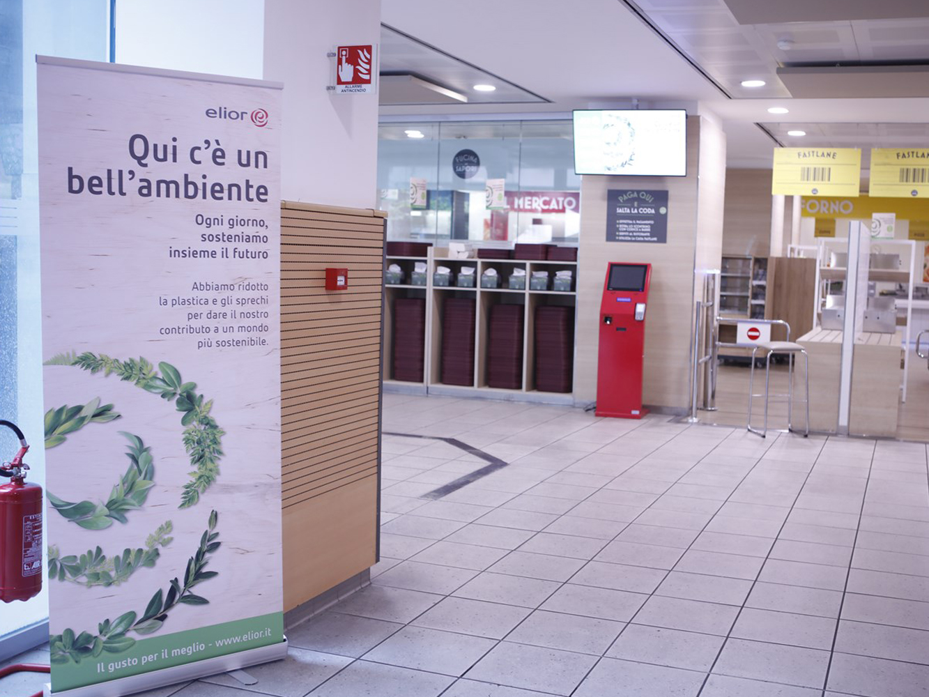 Il progetto niente sprechi né plastica di Elior per Poste Italiane