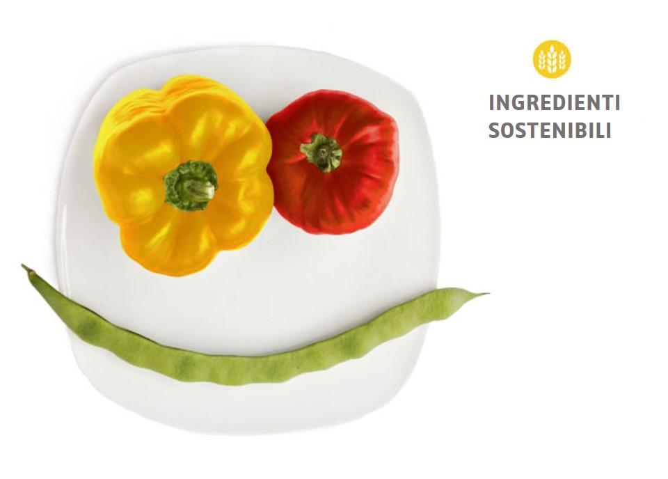 ingredienti, sostenibilità, peperoni, fagiolini