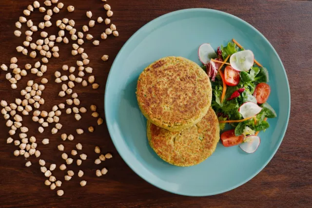 Ricette con legumi per bambini burger di ceci