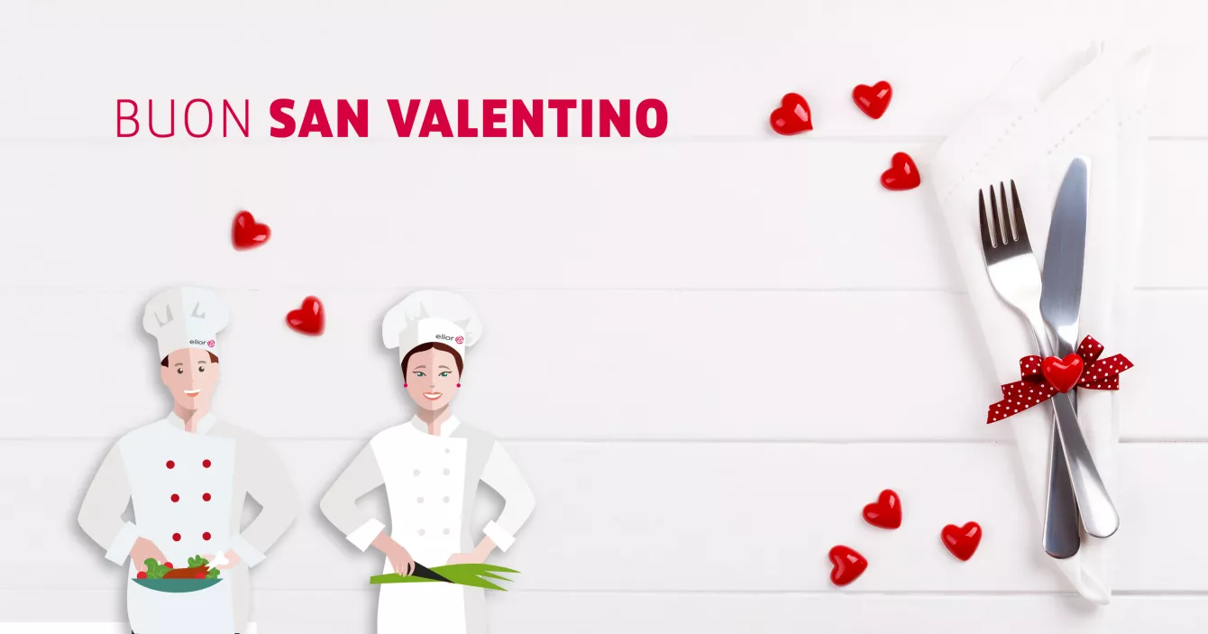 san valentino, elior, chef, ricette, milano, ristorazione collettiva