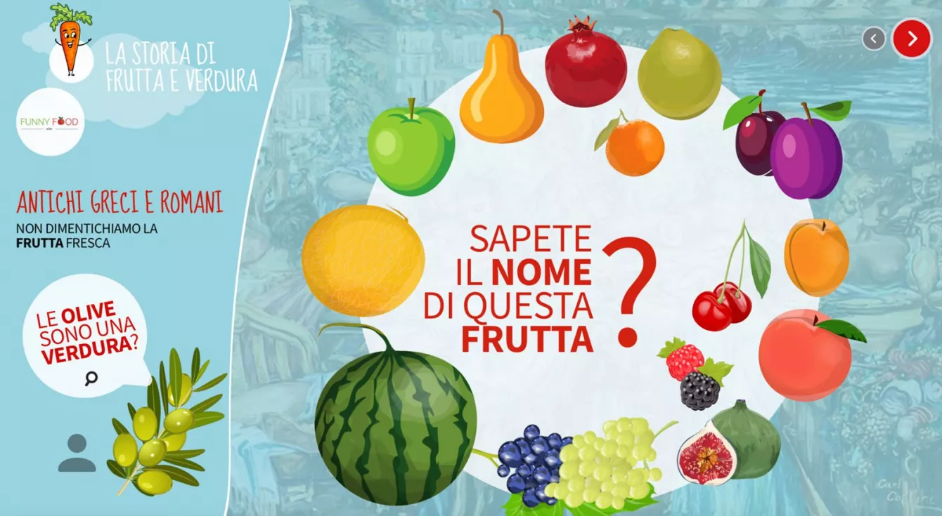 educazione alimentare frutta e verdura