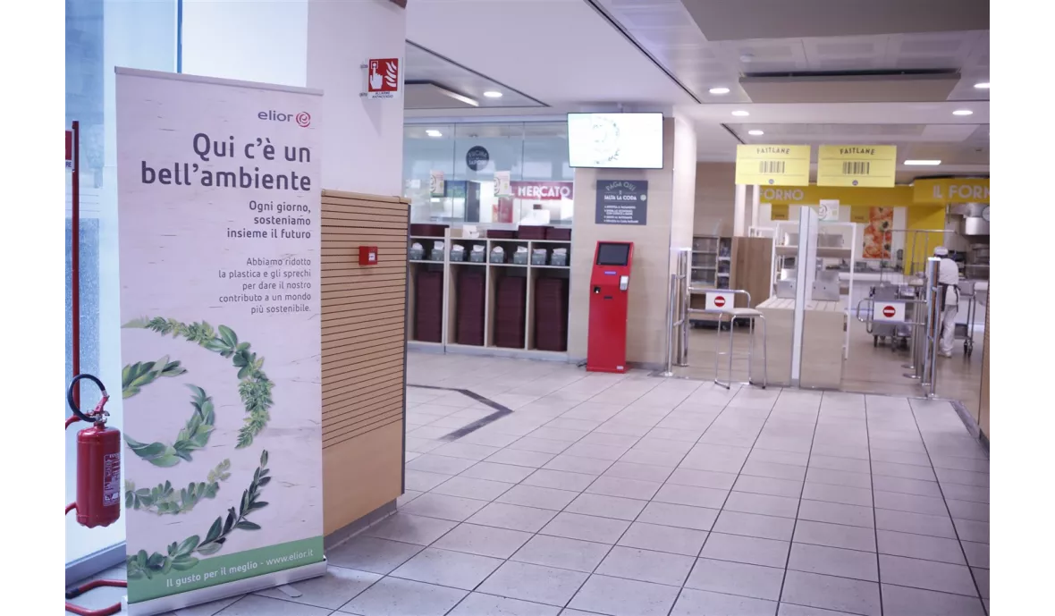 Il progetto niente sprechi né plastica di Elior per Poste Italiane
