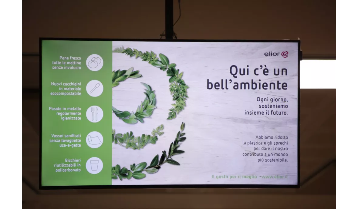 Il progetto niente sprechi né plastica di Elior per Poste Italiane