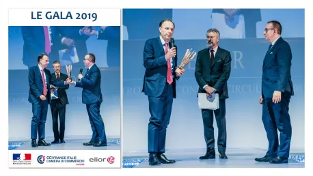 Le Gala 2019 Chambre Francais en italie, Rosario Ambrosino premiato per la sostenibilità Le Gala 2019 Chambre Francais en italie, Rosario Ambrosino premiato per la sostenibilità